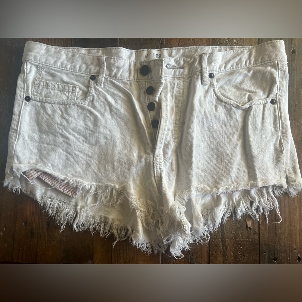 Free People Denim Shorts